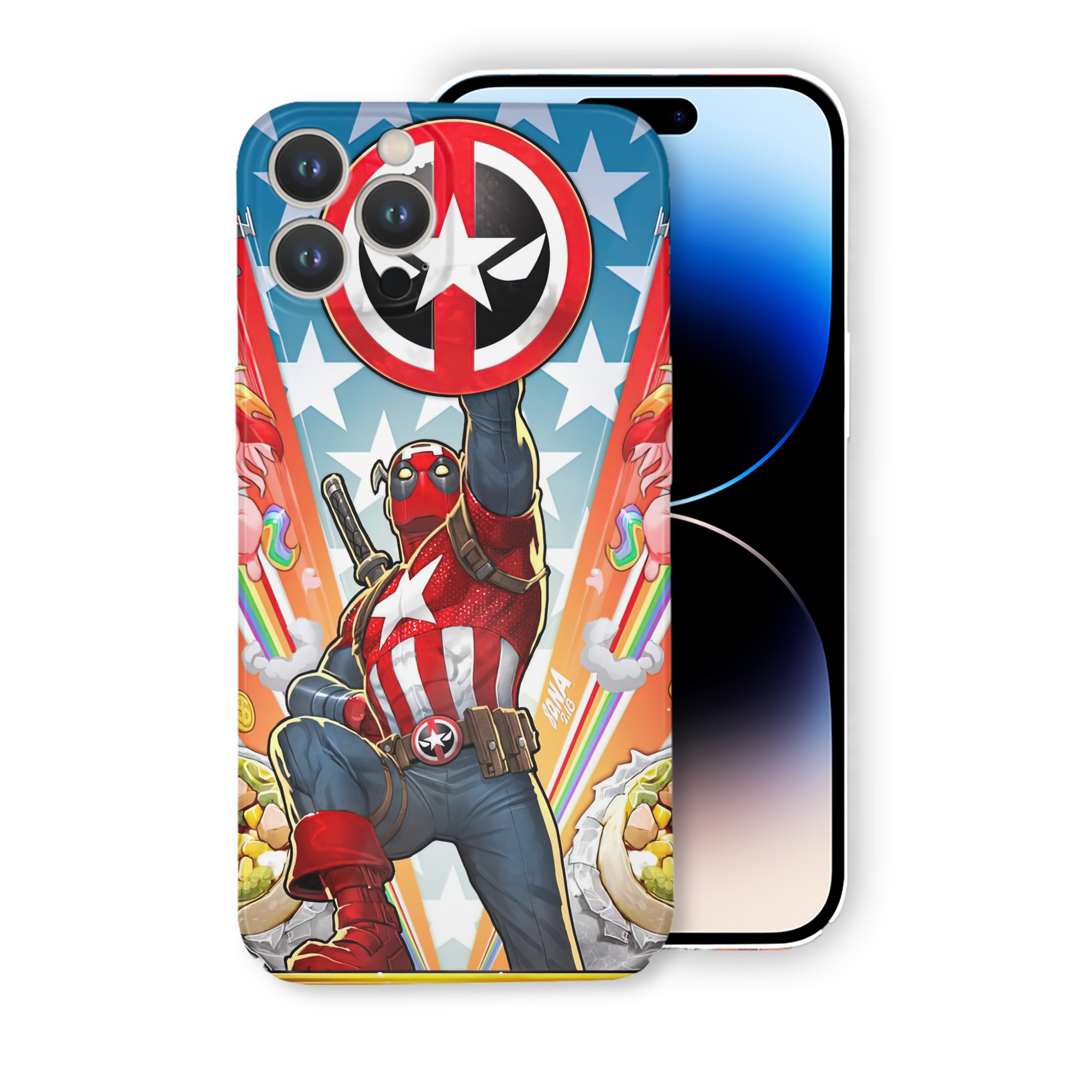 （画像用） Deadpool デッドプール 【iPhone 14シリーズ対応】ハードケース